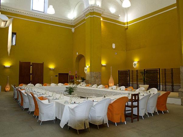 Hotel 4 Estrellas Conventual De Alcantara Restoran foto